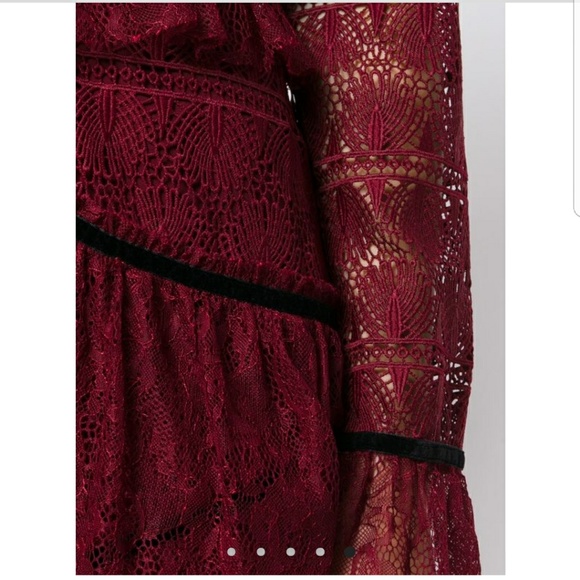 NWT Rare Gorgeous Perseverance Multi Ruffle Dress - Picture 4 of 7